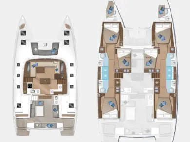Noleggio barche Álimos economico Lagoon 50