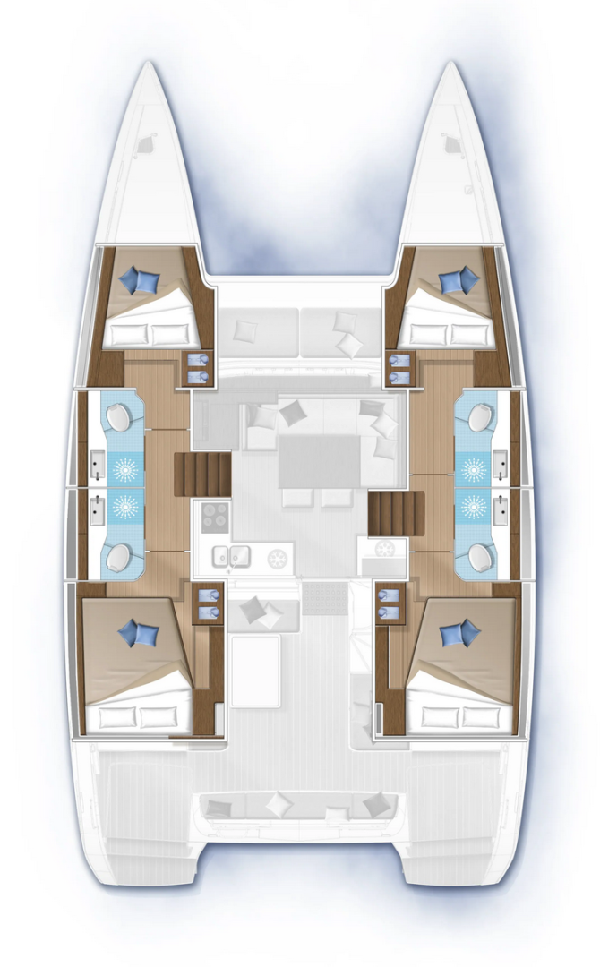 Noleggio barche Tromsø economico Lagoon 40