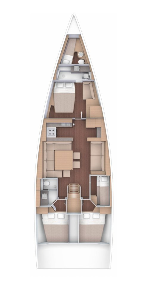 Noleggio Barca a vela a Pirovac – Dufour Dufour 56 Exclusive