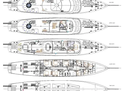 Noleggio Yacht di lusso a Spalato – Custom Made Maia