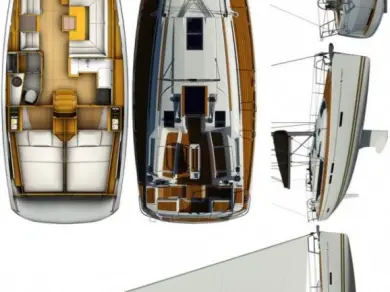 Jeanneau Sun Odyssey 409 da affittare a  Gouviá