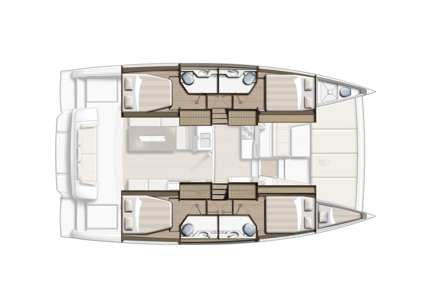 Noleggio Catamarano Bali con patente nautica