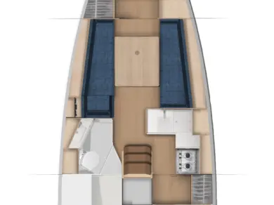 Noleggio Barca a vela Jeanneau con patente nautica