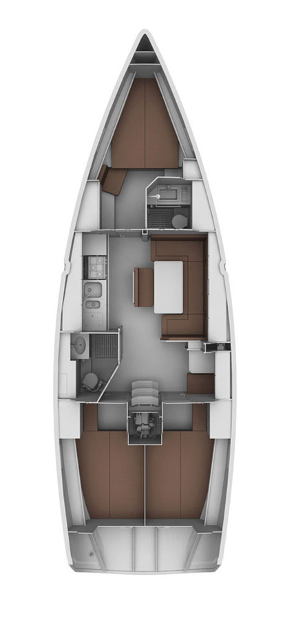 Noleggio Barca a vela Bavaria con patente nautica