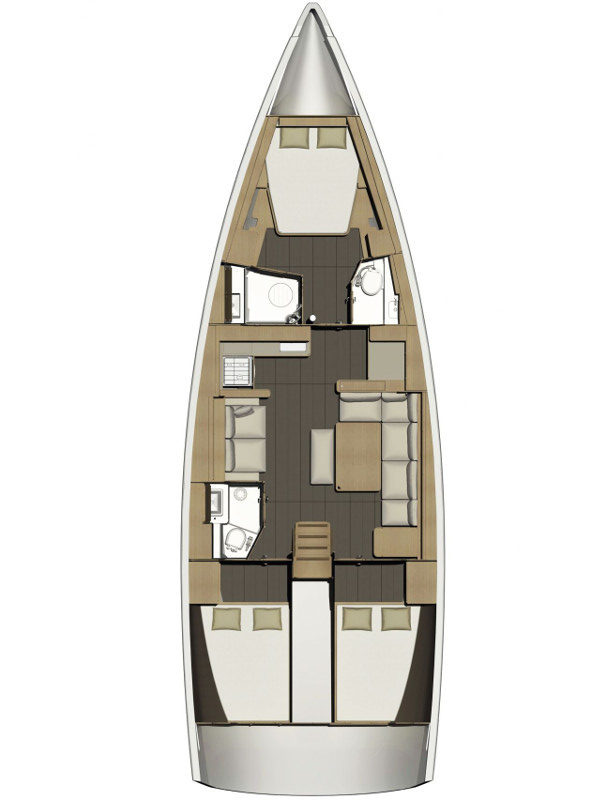 Noleggio barche Primošten economico Dufour 460 Grand Large