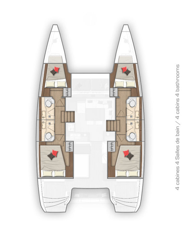 Noleggio a Primošten – Lagoon Lagoon 40 su SamBoat