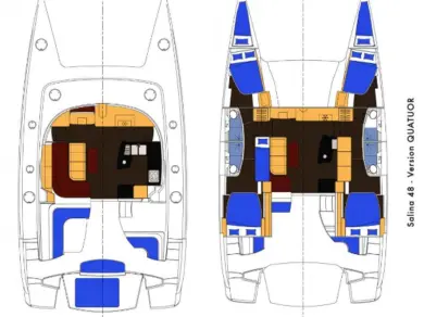 Noleggio barche Fountaine Pajot Salina 48 a Corazón de Jesús Island su Samboat