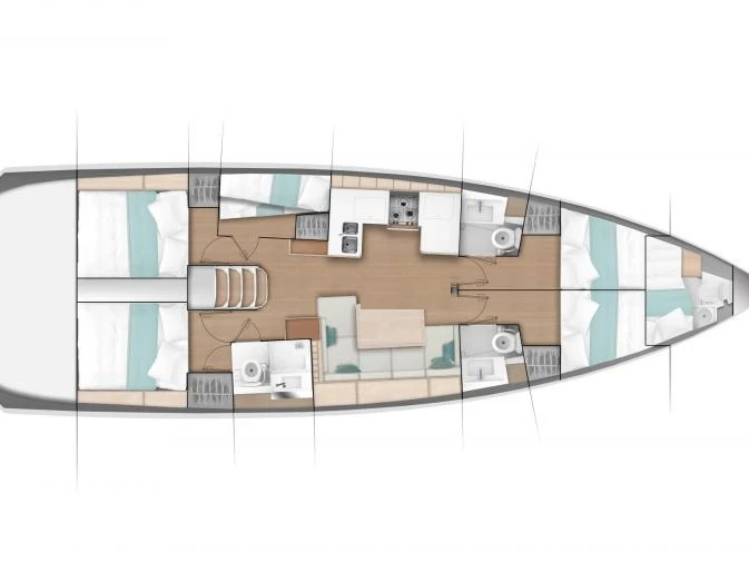 Noleggio a Egeo Settentrionale – Jeanneau Sun Odyssey 490 su SamBoat