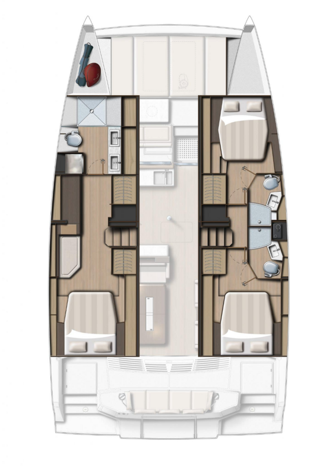 Noleggio Catamarano a Marsh Harbour – Bali Bali 4.4