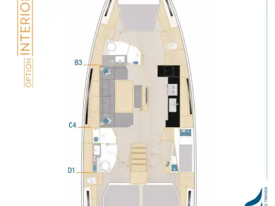 Hanse Hanse 460 da affittare a  Marsiglia