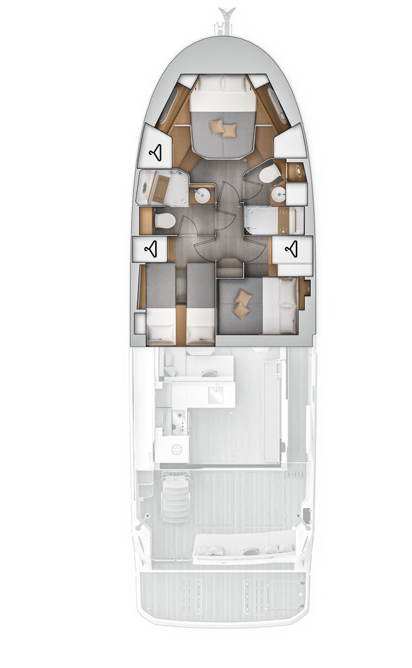 Noleggio Yacht di lusso a Rogosnizza – Bénéteau Swift Trawler 48