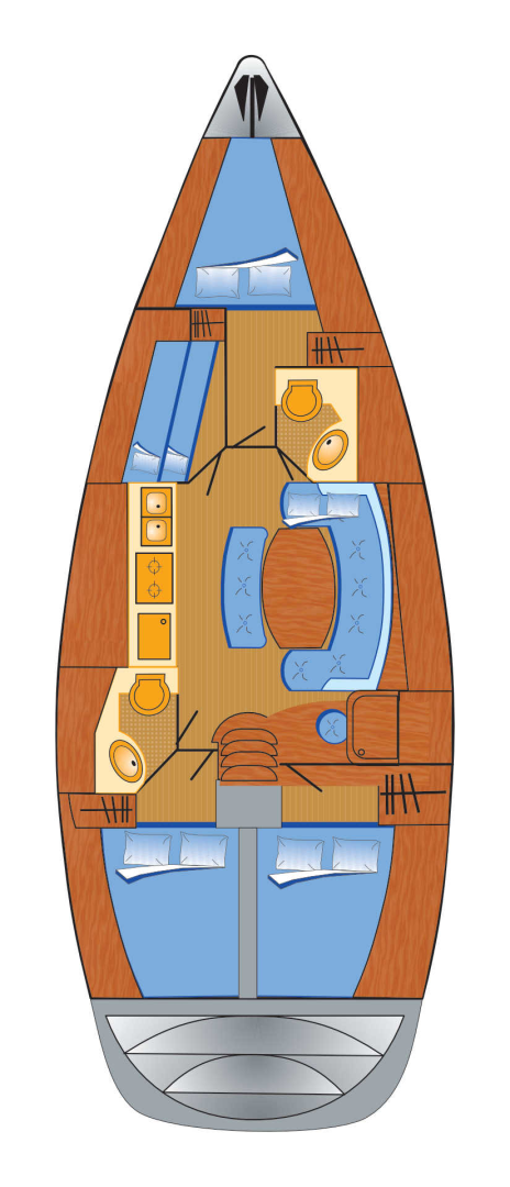 Noleggio Barca a vela a Heiligenhafen – Bénéteau Cyclades 43.4