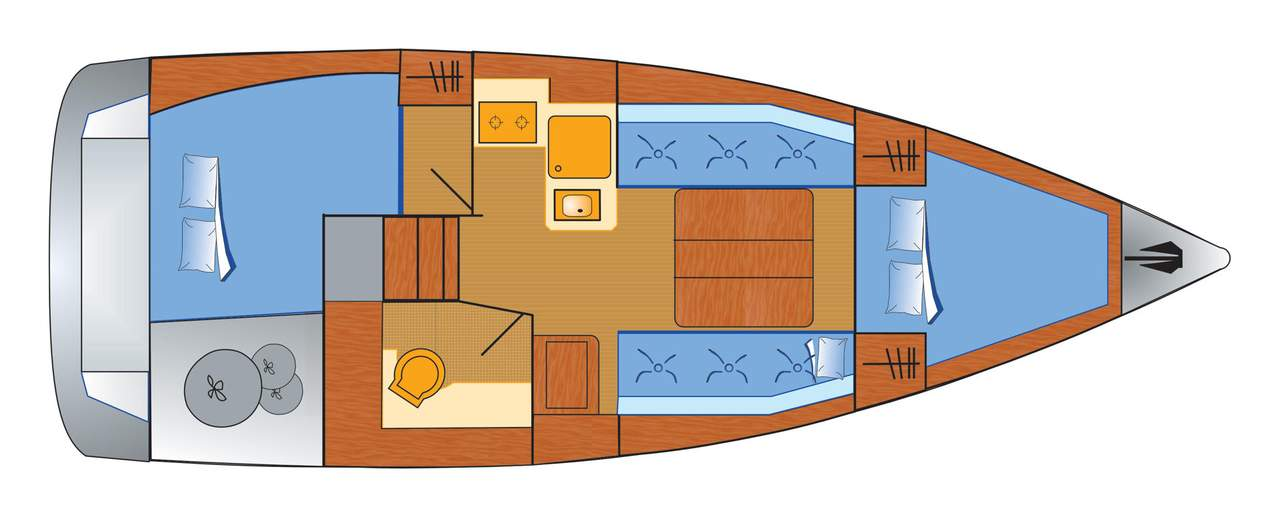 Noleggio barche Dufour Dufour 310 a Heiligenhafen su Samboat