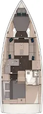Noleggio barche Dufour Dufour 37 a Golfe-Juan su Samboat