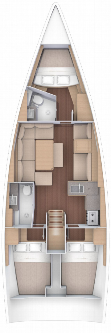 Noleggio barche Dufour Dufour 412 Grand Large a Toulon su Samboat