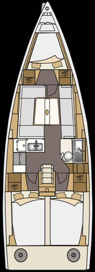 Noleggio Barca a vela Elan con patente nautica