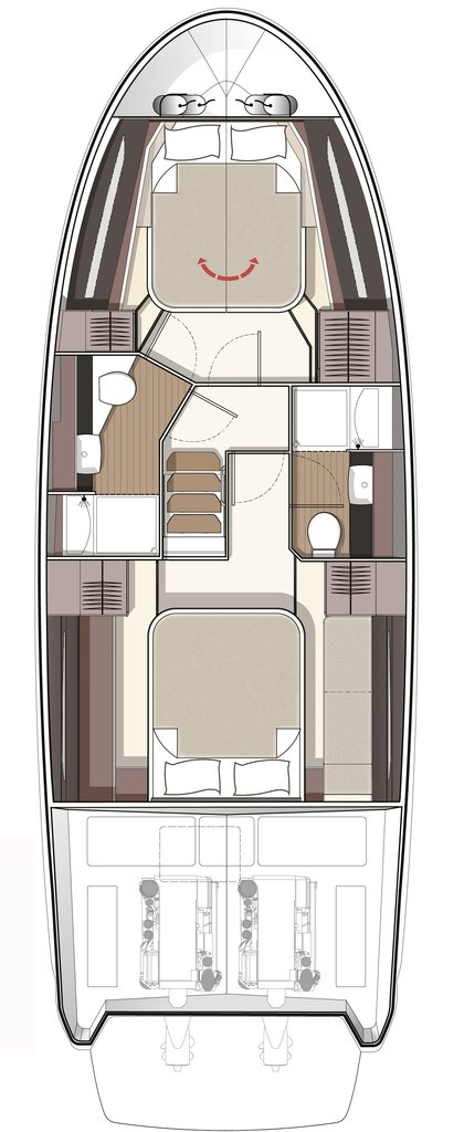 Noleggio barche Bavaria Bavaria R40 FLY a Punat su Samboat