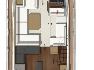 Noleggio barche Punat economico Prestige 520 Flybridge - 3 + 1 cab.
