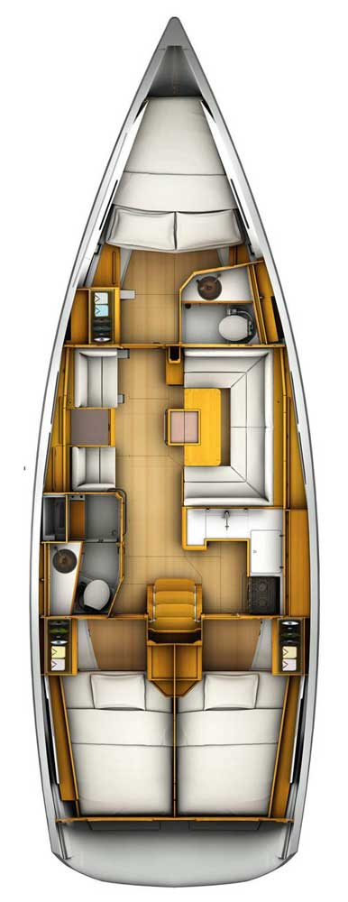 Noleggio barche Palma de Maiorca economico Sun Odyssey 419