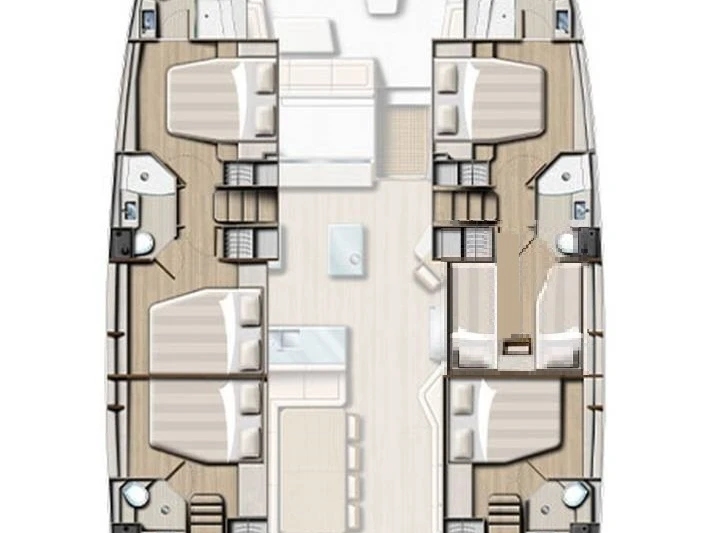 Bali Bali 5.4 - 6 + 1 cab. da affittare a  Road Town
