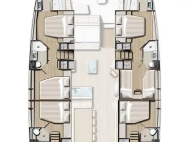 Bali Bali 5.4 - 6 + 1 cab. da affittare a  Road Town
