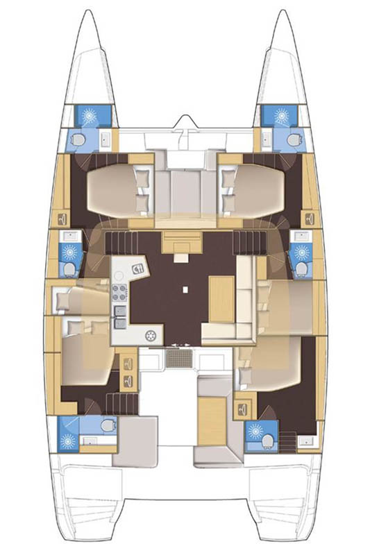 Noleggio Catamarano a Palma de Maiorca – Lagoon Lagoon 52 F