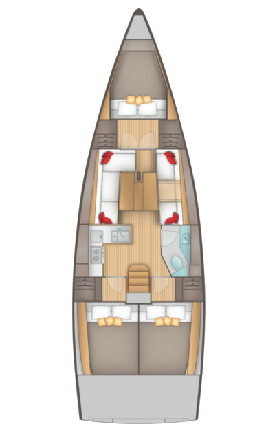 Noleggio barche Castelli economico Salona 380