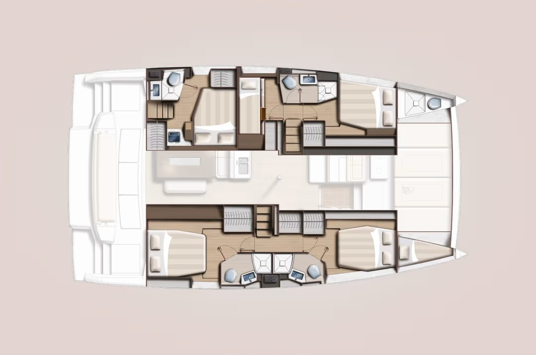 Noleggio Catamarano a Rodi (Citta) – Bali Bali 4.6