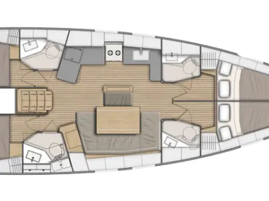 Bénéteau Oceanis 46.1 da affittare a  Kos