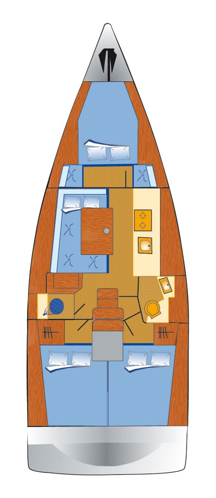 Noleggio Barca a vela a Pola – Bénéteau Oceanis 38