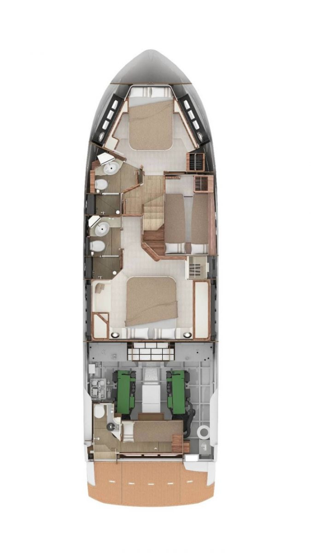 Noleggio Barca a motore Absolute Yachts con patente nautica