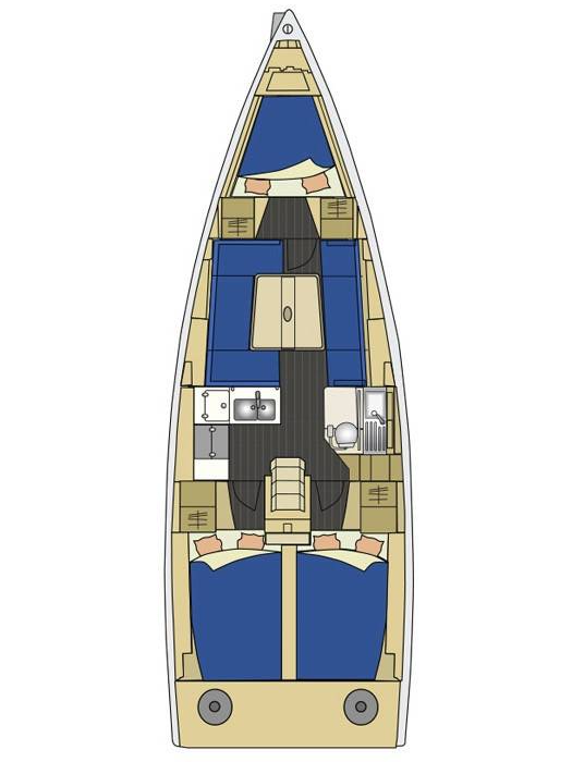 Noleggio Barca a vela con o senza skipper Elan a Punat
