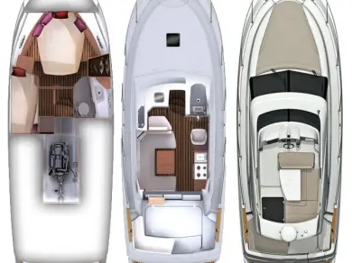 Noleggio Barca a motore Bénéteau con patente nautica