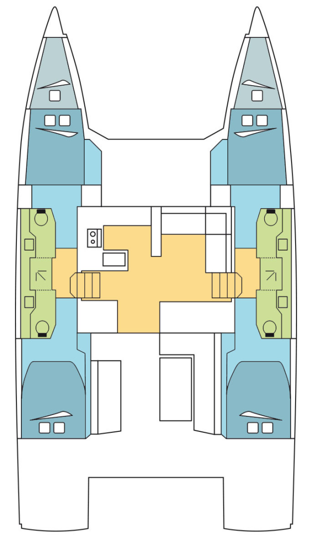Noleggio a Komolac – Bavaria Nautitech 47 Power - 4 + 2 cab. su SamBoat