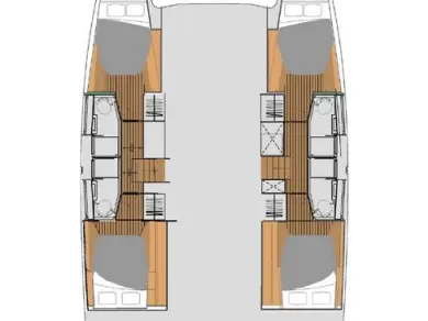 Noleggio Catamarano a Adaköy – Fountaine Pajot Elba 45