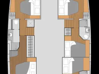 Fountaine Pajot Aura 51 da affittare a  Frenchtown