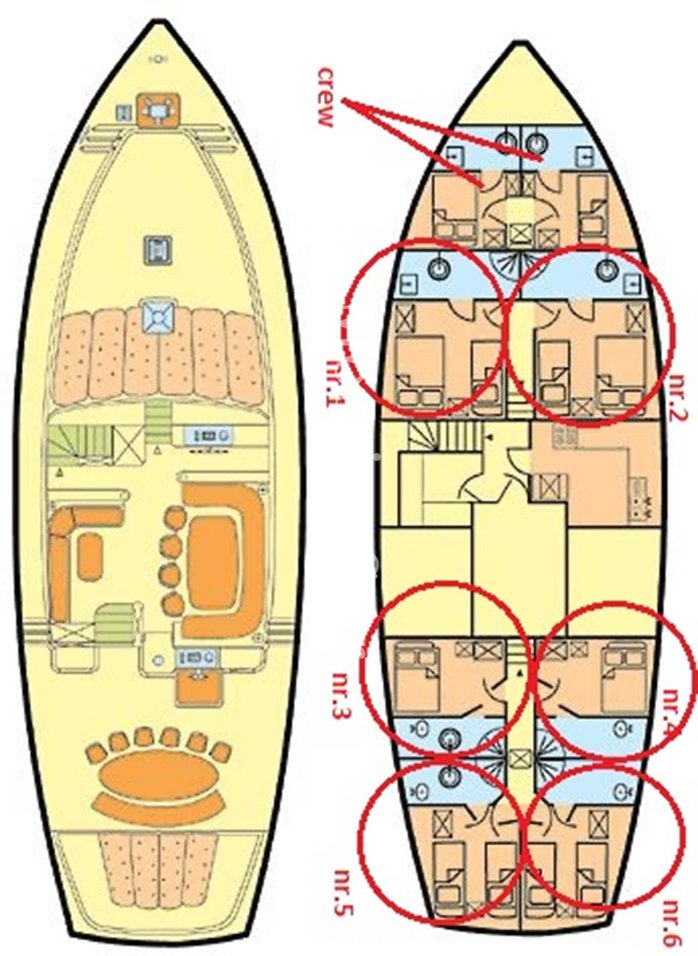 Custom Made  M/S Morning Star da affittare a  Spalato