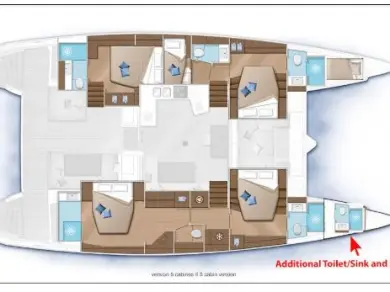 Noleggio Catamarano a Parham Town – Lagoon Lagoon 52