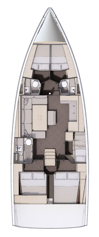 Noleggio Barca a vela a Punat – Dufour Dufour 470