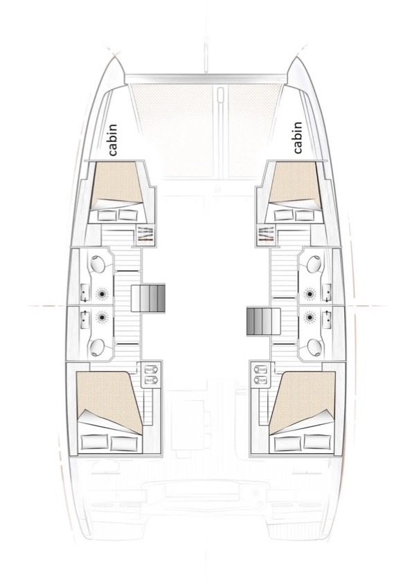 Noleggio Catamarano Excess con patente nautica