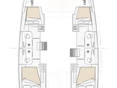 Noleggio Catamarano Excess con patente nautica