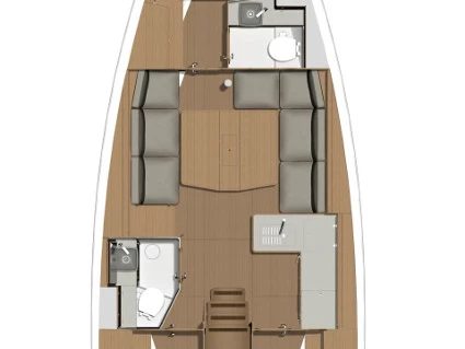 Noleggio Barca a vela a Gouviá – Dufour Dufour 390