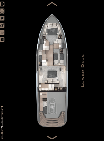 Noleggiare una Explorer Yacht Explorer Fly 62 a Sukošan