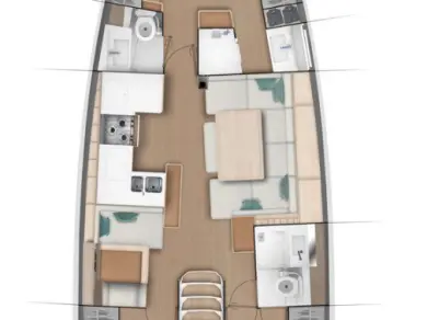 Jeanneau Sun Odyssey 490 da affittare a  Road Town