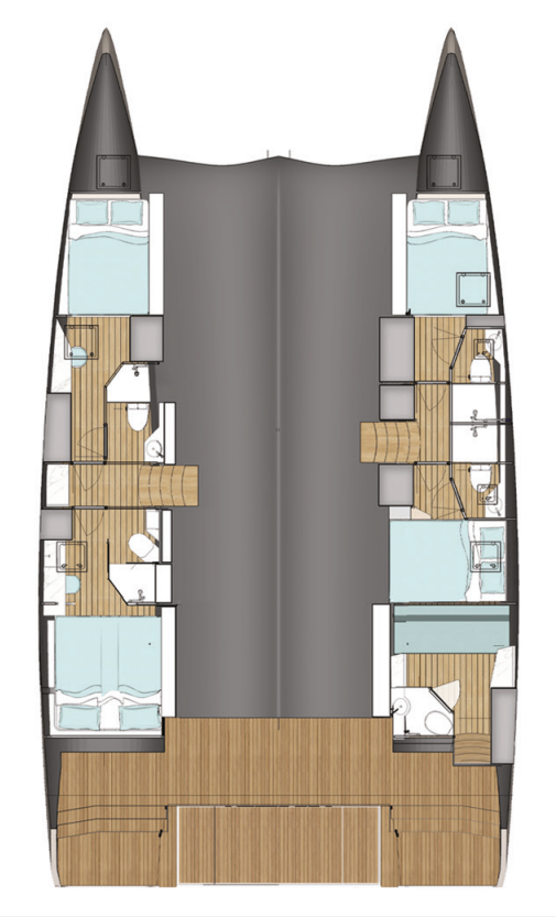Noleggio a Olbia – Wave Catamarans Wave 50 - 5 cab. su SamBoat