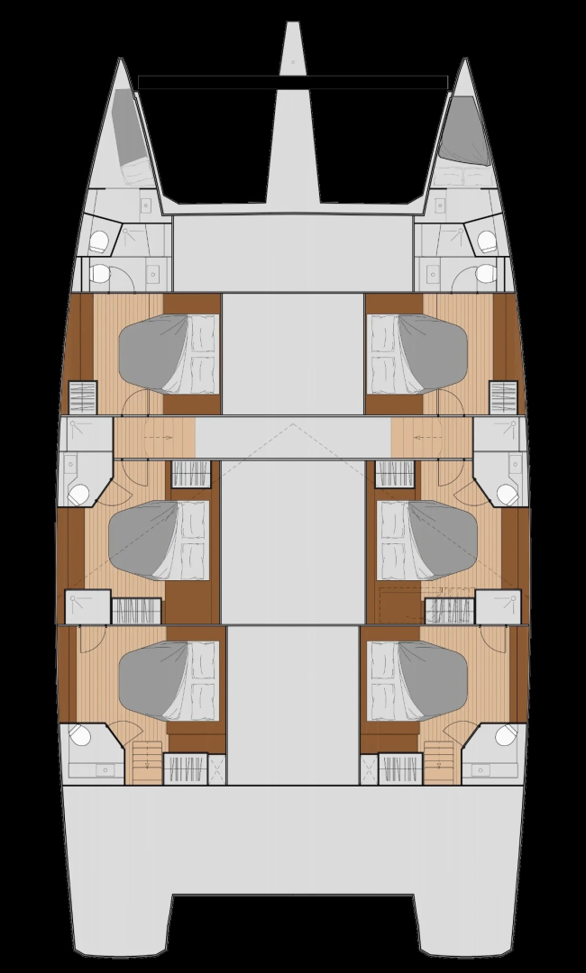 Noleggiare una Fountaine Pajot Fountaine Pajot Samana 59 - 6 + 2 cab a Procida