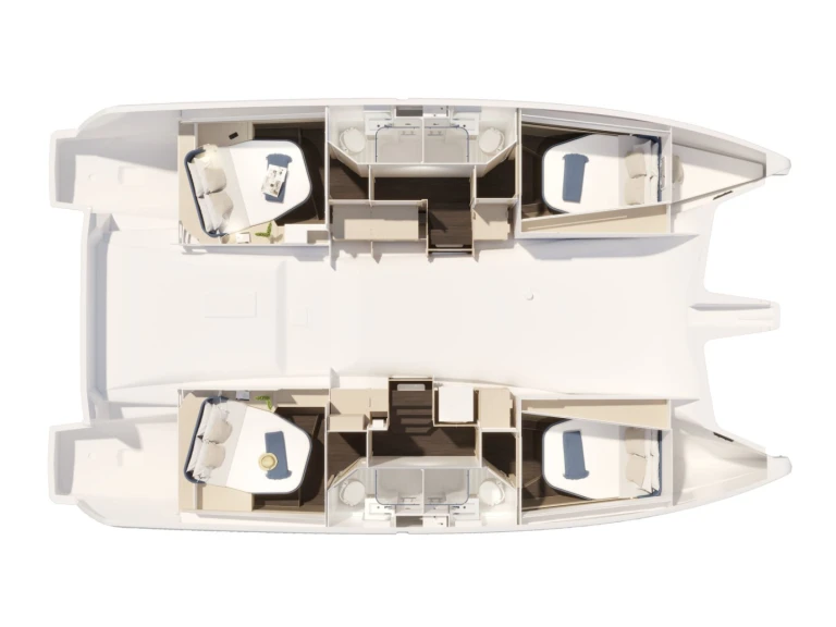 Noleggio Catamarano a Lávrio – Fountaine Pajot FP 44