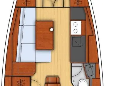 Noleggio Barca a vela Bénéteau con patente nautica