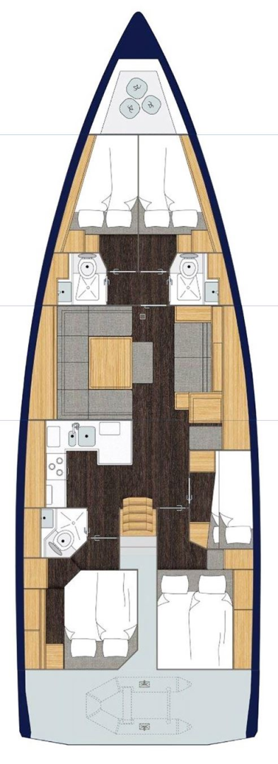 Noleggio barche Pola economico Cruiser 50