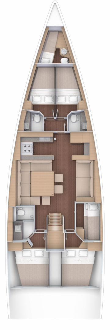 Noleggio Barca a vela a Trogir – Dufour Dufour 56 Exclusive